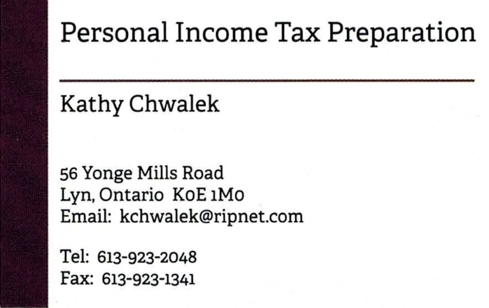 Personal Income Tax Preparation