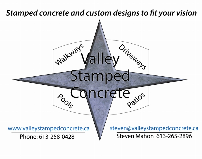 Valley Stamped Concrete